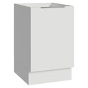 Ver imagem 1 de Balcão de Cozinha 50cm 1 Porta (sem Tampo) Branco Stella Madesa