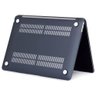 Capa Crystal Transparente Séries Macbook Air 13.6 Pol A2681 Preta - 3