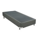 Ver imagem 5 de Cama Box Queen: Colchão Molas Ensacadas Ortobom SuperPocket Gold + Box Suede Gray(158x198)