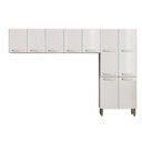 Ver imagem 1 de Kit de Cozinha Modulada 3 Peças Evidence (2 Armários + 1 Paneleiro) CPT59 Branco - Bertolini