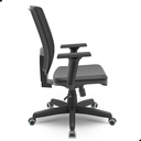 Ver imagem 2 de Cadeira Presidente Brizza Relax Plaxmetal Couro