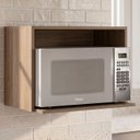 Ver imagem 1 de Suporte Micro-Ondas Forno 58cm Aéreo Grace Carvalho Oak Z44 - Mpozenato