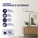 Ver imagem 2 de Tinta Acrílica Premium Fosco 3.6L Cor Bianco Sereno Antimofo Baixo Odor Durín