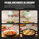Ver imagem 4 de Mini Processador Alimentos Triturador Recarregável Usb
