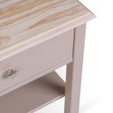 Ver imagem 6 de Mesa de Centro 2 Gavetas Tampo de Madeira Maciça Escovada Louise