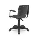 Ver imagem 4 de Cadeira P/ Escritório Ergonômica Nr17 Ergoplax Secretária Cor:preto