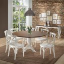 Ver imagem 4 de Cadeira de Madeira Curve X Imbuia Verniz