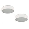 Kit 2 Plafon Sobrepor Redondo para 1 Lâmpada 20cm Pantoja & Carmona - 1