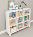 Ver imagem 4 de Armário Colmeia Horizontal 9 Nichos 100% Mdf Cor Branca