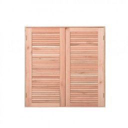 Kit 2 Janela Guilhotina com Ferragem Je821 100x100x12cm Esel - 2 Kit 2 Janela Guilhotina com Ferragem Je821 100x100x12cm Esel - 2