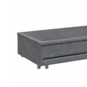 Ver imagem 5 de Base Cama Box Solteiro Baú e Cama Auxiliar 0,96 Helena Vilajo: Suede Cinza