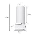 Ver imagem 3 de Spot LED Trail p/ Trilho Eletrificado Branco 10W 680LM 3000k 24° em Alumínio Opus ST3323