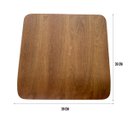 Ver imagem 2 de Assento Madeira Envernizada Imbuia Escolar Secretaria