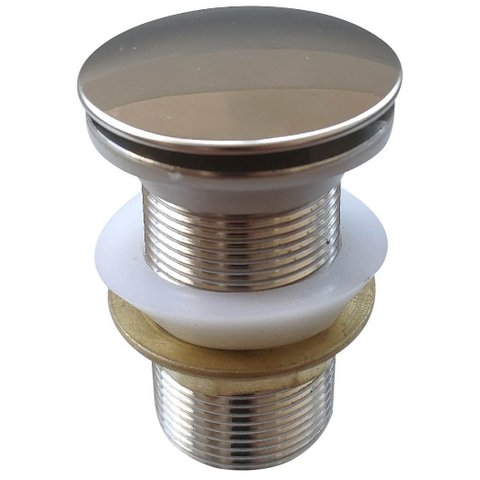 Válvula Click 1.1/4 Tampa Grande Inox