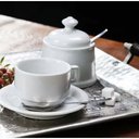Ver imagem 3 de Kit 2 Pires Avulso Prato para Xicara de Cha Porcelana Germer