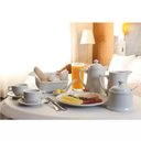 Ver imagem 6 de Kit 2 Pires Avulso Prato para Xicara de Cha Porcelana Germer