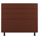 Ver imagem 3 de Cabeceira Cama Box Casal Queen Size Malik 160cm Suede Terracota - Desk Design