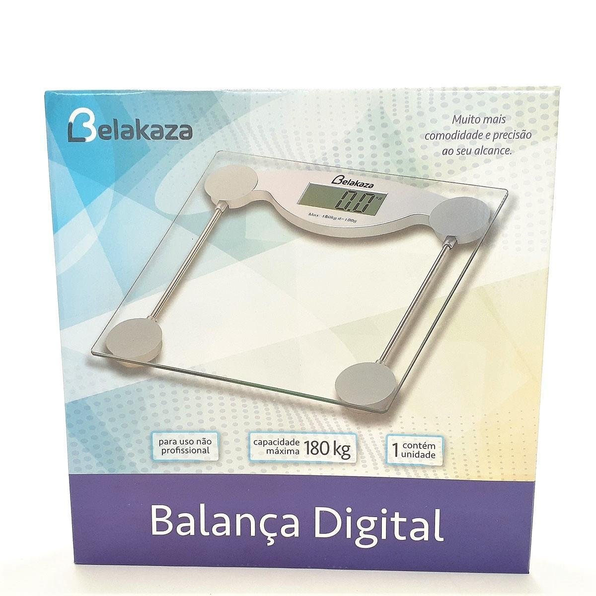 Balança Digital Corporal Controle de Peso até 180 Kg - 2