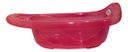 Ver imagem 2 de Banheira Bebê 22 Lts Valvula Água Transparente Plastibrasil Cor Rosa Lisa