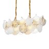 Lustre Pendente Nordecor Musche Ori 2906 Ouro Brilho E14 Bivolt - 1