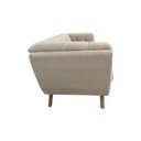 Ver imagem 5 de Sofá 3 Lugares Coin Living 240cm Linho Bege - Sallar Home