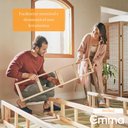 Ver mais imagens de Kit Colchão + Cama Box Emma Duo King (193x203cm)