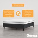 Ver imagem 2 de Kit Colchão + Cama Box Emma Duo King (193x203cm)