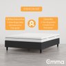 Kit Colchão + Cama Box Emma Duo King (193x203cm) - 2