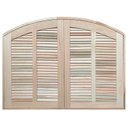 Ver imagem 2 de Janela de Abrir / Abrir em Arco de Madeira Padrão Cedro Batentes de 14 Cm-1.40(l)x1.20(a)