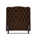 Ver imagem 1 de Cabeceira Solteiro 88 - Bello Box - Dunas Suede Marrom