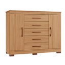 Ver imagem 3 de Comoda Essence 5 Gavetas e 2 Portas 100% em MDF