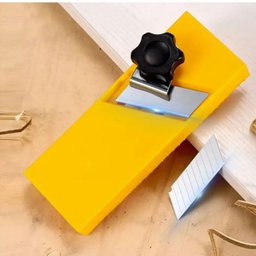Plaina Cortador Refilador Aparador de Fita Borda Curvada 45º Mdf Drywall Gesso - 5