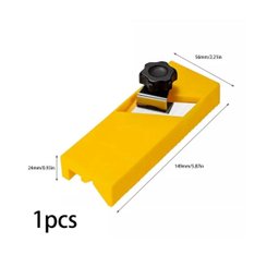 Plaina Cortador Refilador Aparador de Fita Borda Curvada 45º Mdf Drywall Gesso - 11