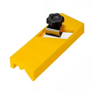 Plaina Cortador Refilador Aparador de Fita Borda Curvada 45º Mdf Drywall Gesso