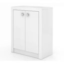 Ver imagem 1 de Balcão 02 Portas Para Escritório Me4103 Branco Branco