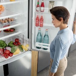 Refrigerador Consul 397 Litros Frost Free Duplex Evox Inox com Freezer Embaixo Cre44bk – 127 Volts - 9