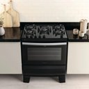 Ver imagem 5 de Fogão de Piso 5 Bocas Agile Up Glass com Mesa de Vidro 300001665 Atlas Preto Bivolt