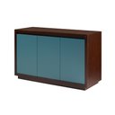Ver imagem 1 de Buffet Xadrez 3 portas 136cm - Laca - Off White