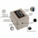 Ver imagem 4 de Puff Cargo Inteligente Marrom 2712