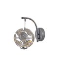 Ver imagem 1 de Arandela Cristais Cromada 15cm Led 5w 3000k Bivolt Paris Luz