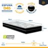 Cama Box Baú com Colchão de Espuma D45 Pillow In Anjos Ortoconfort + Auxiliar Unique Solteiro 88cm - 4