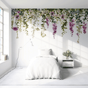 Ver imagem 1 de Papel de Parede Painel Florais