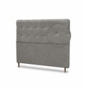 Ver imagem 5 de Cabeceira para Cama Casal Queen Estofada 1,58 ,Mts Liz Vilajo: Suede Camurça