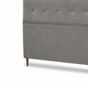 Ver imagem 6 de Cabeceira para Cama Casal Queen Estofada 1,58 ,Mts Liz Vilajo: Suede Camurça