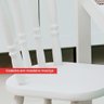 Kit Cadeira Ditália Madeira Maciça Eucalipto 2unidades Cor:branco - 6