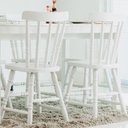 Ver imagem 2 de Kit Cadeira Ditália Madeira Maciça Eucalipto 2unidades Cor:branco