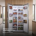 Ver imagem 7 de Geladeira Side By Side Frost Free 564 Litros Hq Inverter Airflow Cooling Inox Hq-564SBSFFS