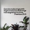 Versículo Bíblico Provérbios 18:24 em MDF 6mm Vazado - 4
