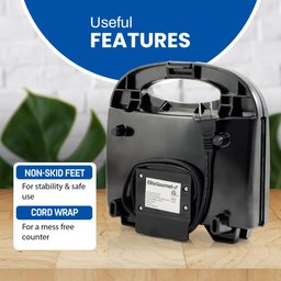 Elite Gourmet Sanduicheira e Panini Maker 2 Fatias Antiaderente (preto) - 5