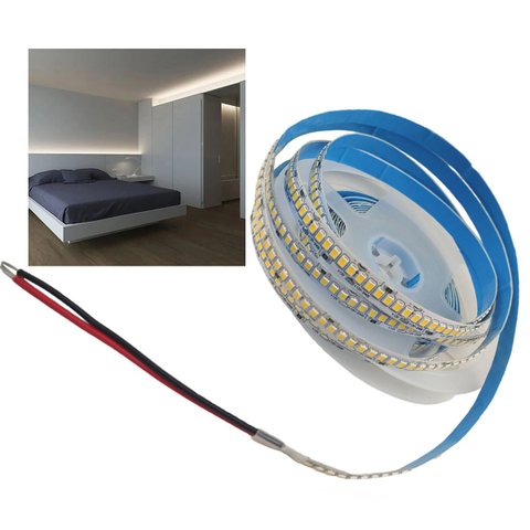 Fita Led 16W 240 Leds 4000K Decoraçao Sala Quarto Gesso Sanca Teto Rebaixado Iluminaçao Interna Exte